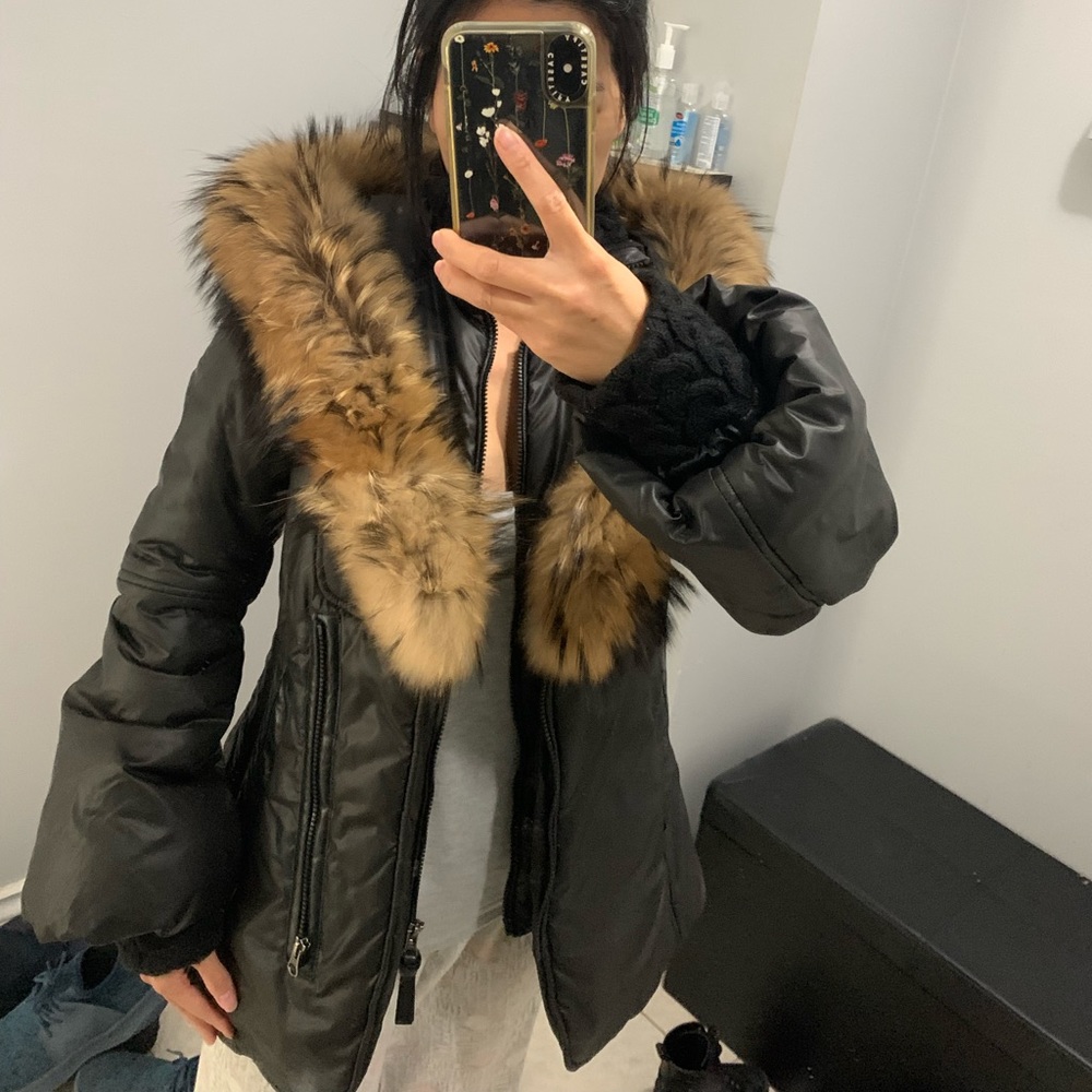 SOLD Mackage Peaches Parka Jacket xxs - Picture 14 of 15